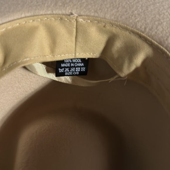 100 percent wool custom burned cowboy hat. - Picture 3 of 8